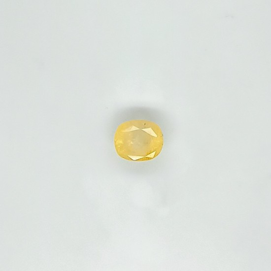 Yellow Sapphire (Pukhraj) 5.58 Ct Lab Tested